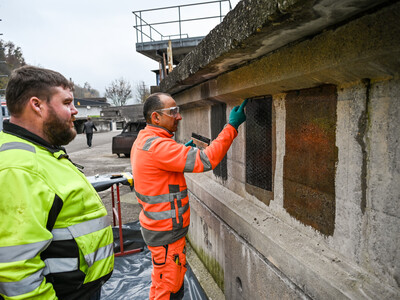 De lærte hvordan man bruker S&P C-Anchor som skjærforsterkning.