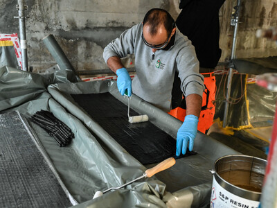 S&P C-Sheet er impregnert med Resin 55 HP.